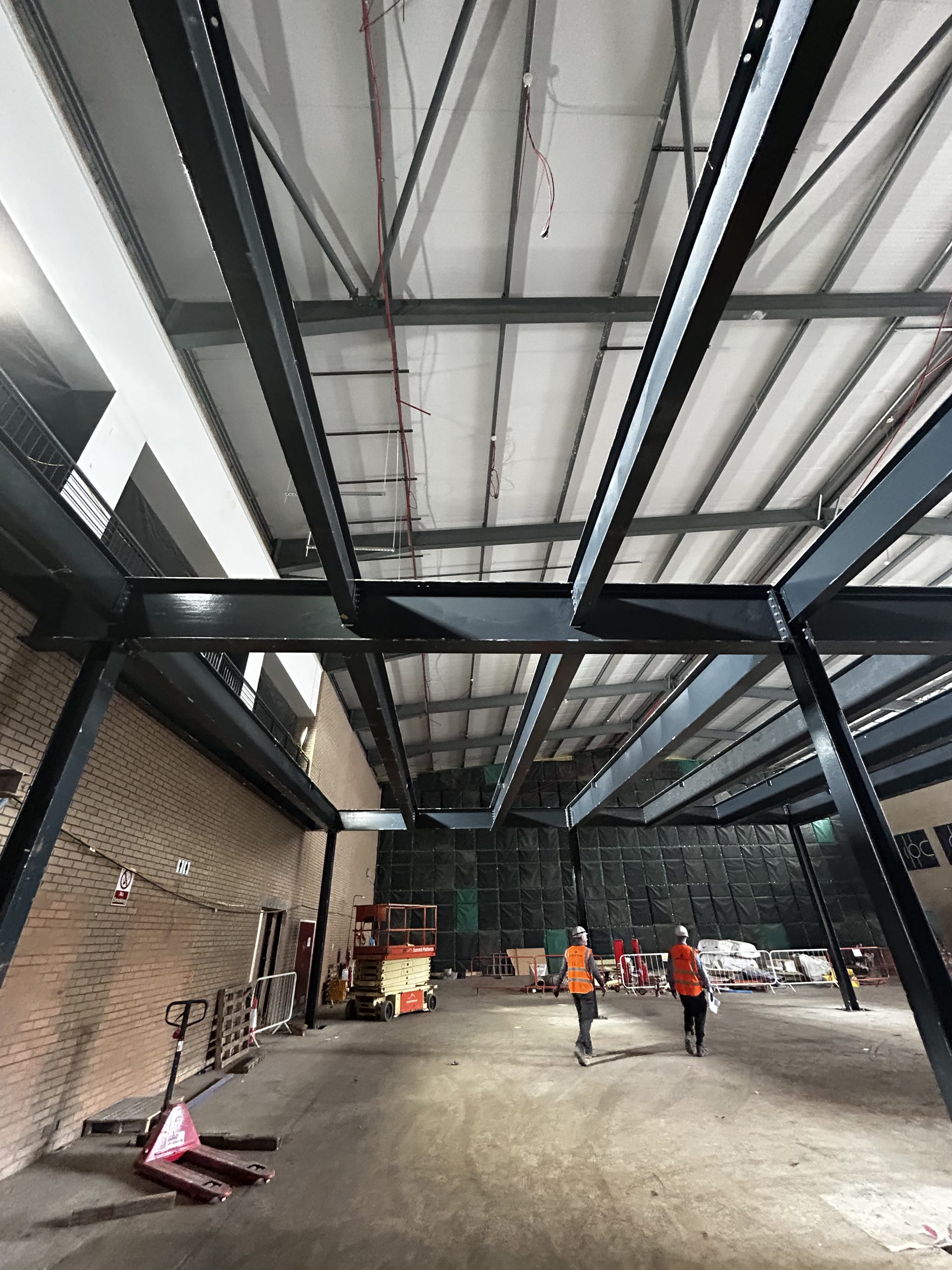Mezzanine frame – June 26