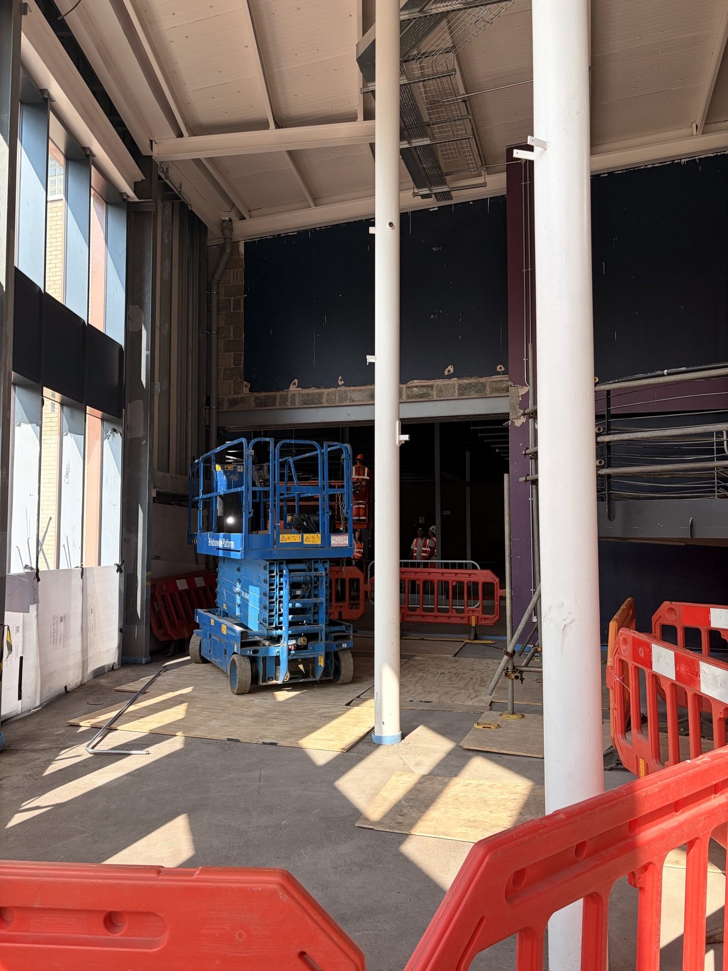 New entrance – July 26